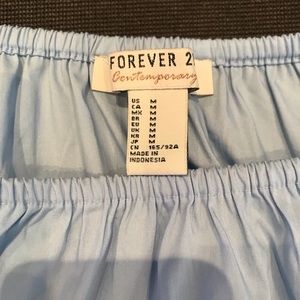 Light blue cotton tunic